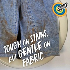 Shout Triple-Acting Laundry Stain Remover, 128 fl. oz. Refill + 22 fl. oz. Trigg