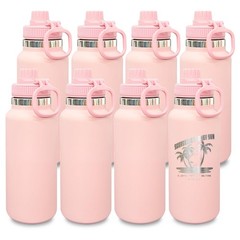 32 oz Insulated Water Bottle with Spout Lid – Double Wall Vacuum Sports Water…