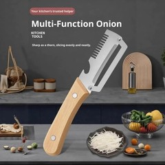 NEW 2 in 1 Multi-Functional Vegetable Peeler for Kitchen Stainless Steel Peeler