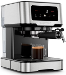 Cafetera Espresso 15 Bar Digital con Vaporizador Latte Cappuccino Depósito 1.5L
