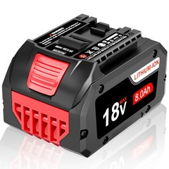 2 Pack 18V Battery For Bosch 18V 8.0AH Li-ion BAT609 BAT610G BAT618 GSR18V-LI
