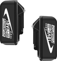 2 PACK 6.0AH Lithium Battery Replace For Makita 18V BL1830 BL1850 BL1860 BL1860B