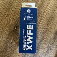 GE Appliances XWFE Refrigerator Water Filter, Filters 50+ Impurities