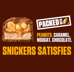 SNICKERS Full Size Milk Chocolate Candy Bars 1.86oz 48 Count