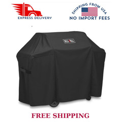 MissGrill 7130 Grill Cover Fits Weber Genesis II 3 Burner Grill and Genesis 300
