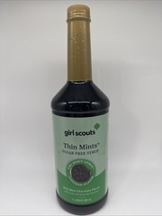 2 Pack of Girl Scouts Thin Mints™ Sugar-Free Syrup | Large 1 Liter Bottle