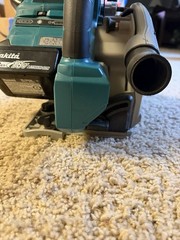 Makita XPS01 6.5 in Cordless Circular Track Saw – Two 18 Volt 5.0 Ah Batteries