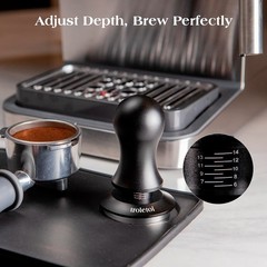 7 PCS Espresso Accessories Kit – 53.3mm Tamper, Distributor, Puck Screen, Funnel