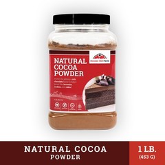Hoosier Hill Farm Natural Cocoa Powder, 1LB (Pack of 1) 16.0 Ounce