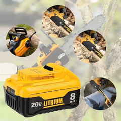 Pack 12.0AH For DeWalt 20V 20 Volt Max XR Lithium Ion Battery DCB206-2 DCB205-2