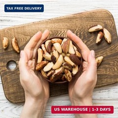 Yupik Raw Brazil Nuts, 2.2 lb (35.2 oz), Gluten-Free, Kosher, Shelled, Unsalted,