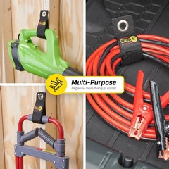 Extended Use Heavy-Duty Storage Straps – 13-Inch for Cables & Hoses – 6 Pack