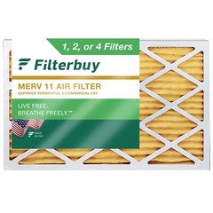 Filterbuy 20x30x5 Air Filters, HVAC AC Furnace for Grille Honeywell (MERV 11)