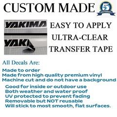 Custom Made Decal Sticker Vinyl Lettering Personalized ANY Text , ANY Name (4