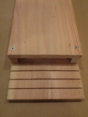 A set of two Handmade Cedar Single Chamber Bat House Made in USA.