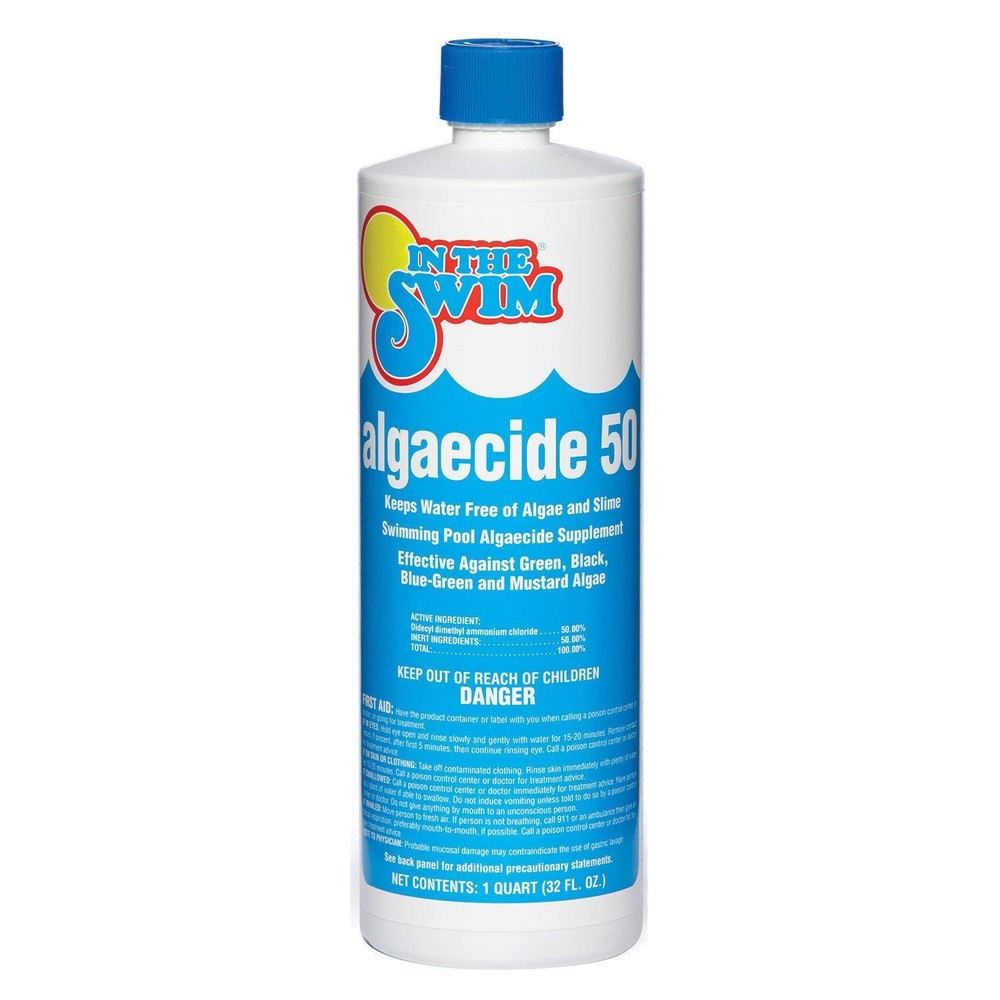 In The Swim Algaecide 50 For Swimming Pools – Green, Black, and Yellow Algae
