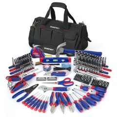 WORKPRO 322-Pieces Basic Household Hand Tool Home Repair Tool Kits With Tool Bag