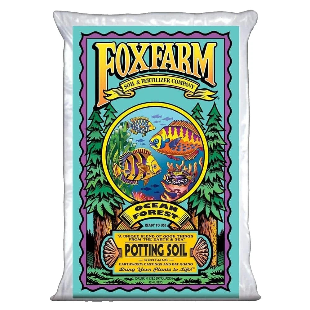 Ocean Forest 40 Lbs. 6.3-6.8 Ph Plant Garden Outdoor Potting Soil Mix Gardening
