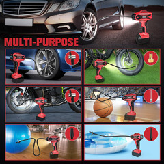 160PSI Cordless Tire Inflator Air Compressor Compatible with Milwauke 18V Batter