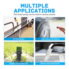 90W 110V Household Water Booster Pump Automatic Boost Pressure Pump for Shower