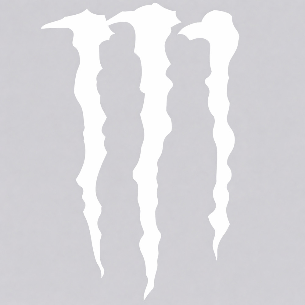 Racing Energy Style Vinyl Sticker Claw Marks