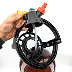 KegLand Oxebar Mono PET Keg | Ball Lock Keg | Floating Dip Tube | 5.2 Gallons |