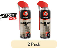 3-IN-ONE Professional Garage Door Lubricant with Smart Straw Sprays 2 Ways 11 oz