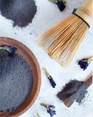 Butterfly Pea Powder India Organic Blue Tea Clitoria ternatea Bulk
