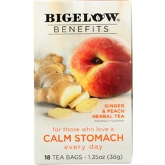 Ginger And Peach Herbal Tea 1.35 Oz(Case Of 6) By Bigelow