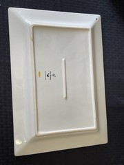Nora Fleming Pearl Dot F6 Rectangle Platter Large 15.5 X 11 Retired – New In Box