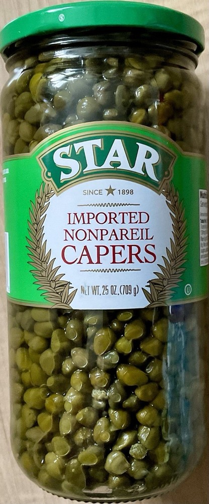 Star Capers Non Pareil Imported 25 Oz, Perfect Mediterranean Seasoning, Garnish
