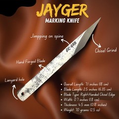 Handmade Kiridashi – Precision Japanese Marking Tool – 12C27 Steel Blade – Co…