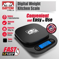 Digital Kitchen Scale Food Diet Multifunction Weight Balance 10,000g 22lb x 0.5g
