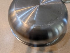 Made In Stainless Steel Saucier Pan with Lid 3 Qt Multi-Clad Cookware