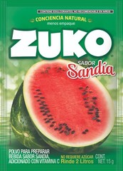 ZUKO Many Flavors No Sugar Needed Makes 2 Liters Of Drink Mix 15g/11gFrom Mexico
