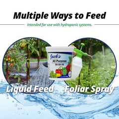 Jack’s Classic 20-20-20 All Purpose Water-Soluble Fertilizer, 1.5lbs