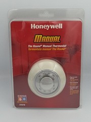 NOS Honeywell The Round Manual Thermostat CT87B 24V New Old Stock