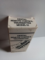 Vintage Chamberlain Model 51 Digital Remote Control Transmitter W/Box UNTESTED