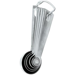 Household Stainless Steel Measuring Spoon Six-piece Set Kitchen Cooking Tool