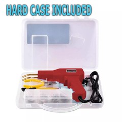 Plastic Welder Kit Soldering Hot Stapler Bumper Repairs Welding Gun 800 Staples