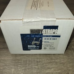 (500 Pk)Sturgeon Bay Handy Straps RA-1588/3 Insulated Cable Strap With Nail 1/2