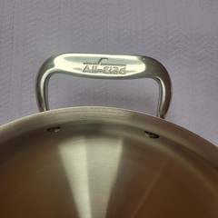 All-Clad D3 3-Ply Stainless Steel Sauté Pan with Lid & Handle 3 Quart NWT