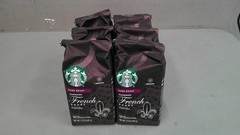 Starbucks French Roast Ground Coffee – 12oz Bag – Pack of 6 Bags