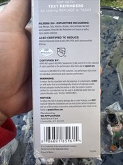 GE XWFE Refrigerator Water Filter, Certified To Reduce 50+ Impurities, Sealed