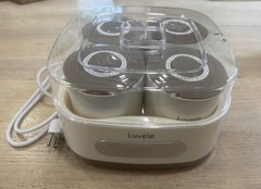 Luvele Pure Yogurt Maker 4x 400ml (4x 13.5oz.) Jars SCD & GAPS DIET 1.5L Cap
