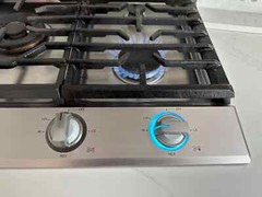 5-PACK Samsung Cooktop Knob Insert and Cover Plate (DG94-01512A)-NOT WHOLE KNOB