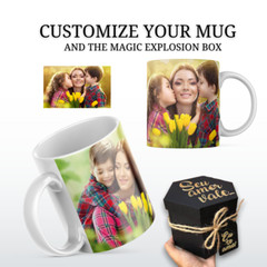 Personalized mug with text photo name logo personalized gift funny coffee mug 14