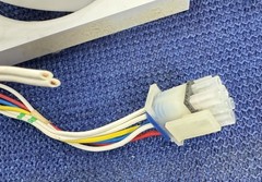 OEM GE Refrigerator EVAPORATOR FAN MOTOR ASSEMBLY WR60X10307 From M# GSS25TGPB