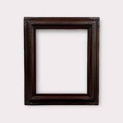 16 x 20 In stock ready to ship, Traditional compo ornate wood frame, DARK WALNUT