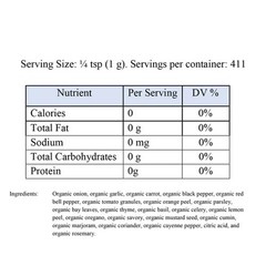 Kirkland Organic No Salt Seasoning 14.5 oz Salt-Free Spice Blend